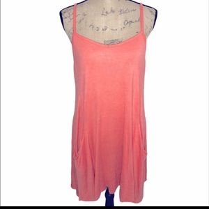 No Brand - Coral Slouchy Dress